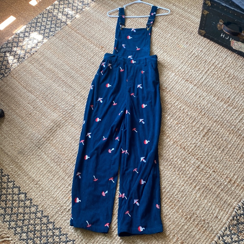 Cider Mushroom Overalls